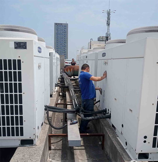 桐乡中央空调制热和不制冷系统维修方法